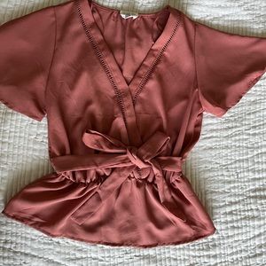 Short sleeve summer blouse